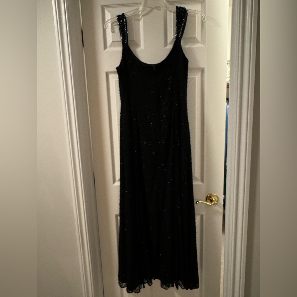 Beautiful Scala beaded chiffon evening dress